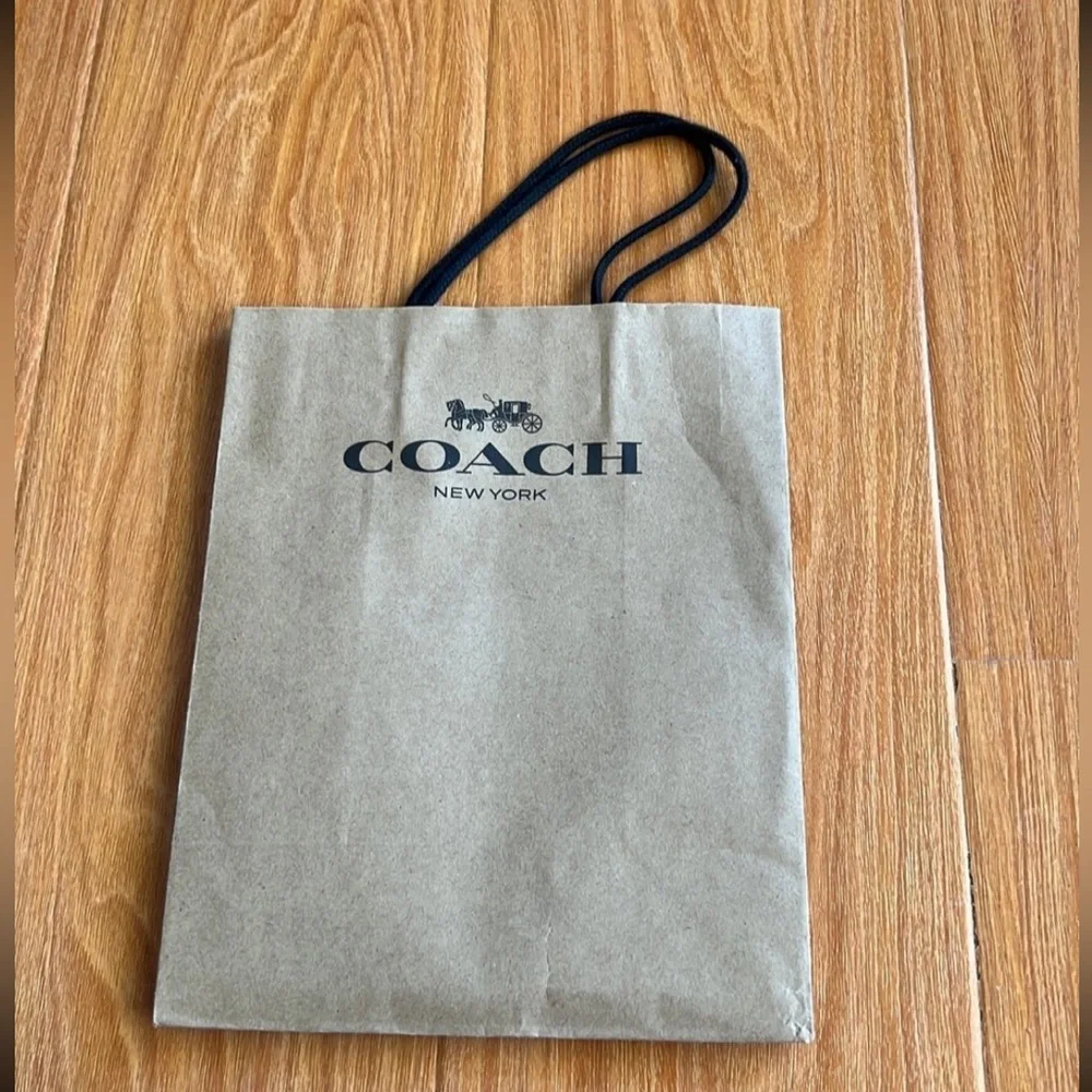 Coach Empty Coach Gift Bag